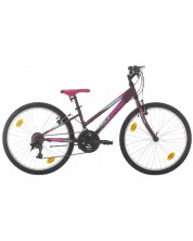 Детски велосипед BIKE SPORT - Viky 24"x 290, тъмнолилав -1