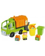 Детска играчка Ecoiffier Abrick - Камион за боклук, с аксесоари -1