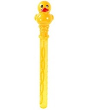 Детска играчка сапунени балони Raya Toys  - Жълто пате, 38 cm -1