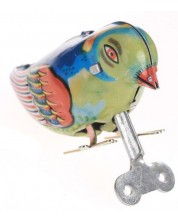 Детска играчка Trousselier Vintage Toy - Механична птица с ключе -1