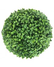 Декоративна топка Rossima - Чемшир, 38 сm, PVC, тъмнозелена -1