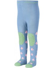Детски чорапогащник за пълзенe Sterntaler - С пчеличка, 92 cm, 2-3 години, светлосин -1