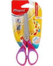 Детска ножица Maped Essentials - Kids, розова, 13 cm -1