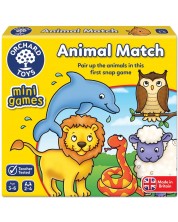 Детска образователна игра Orchard Toys - Животински съвпадения -1