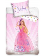 Детски спален комплект от 2 части Sonne - Barbie Pinк