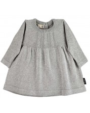 Детска плетена рокля Sterntaler - 80 cm, 12-18 месеца, сива -1