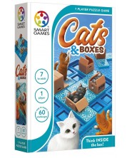 Детска игра Smart Games - Котки и кутии