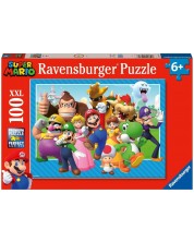 Детски пъзел Ravensburger от 100 XXL части - Супер Марио