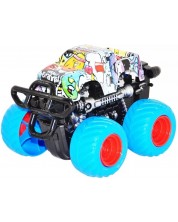 Детска играчка Raya Toys - Джип с въртене на 360 градуса, син