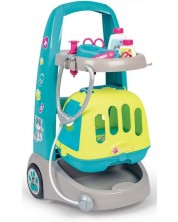 Детски комплект Smoby - Ветеринарна количка -1