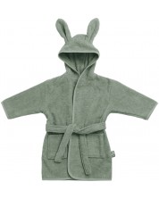 Детски халат за баня Jollein - Ash Green, 1-2 години -1