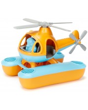 Детска играчка Green Toys - Морски хеликоптер, оранжев -1