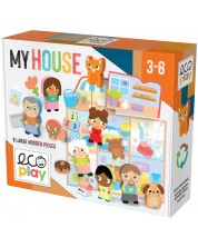 Детска игра Headu Ecoplay - Моята къща - изгради своя свят -1
