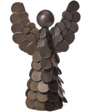 Декоративен ангел Philippi - Belize, стомана, античен месинг -1