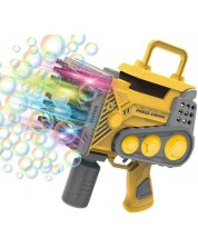 Детска играчка Raya Toys - Пистолет за сапунени балони със светлини