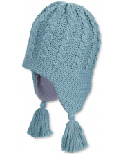 Детска плетена шапка за момичета Sterntaler - 53 cm, 2-4 гoдини