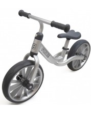 Детско колело за баланс D'Arpeje - 12", без педали, сиво -1