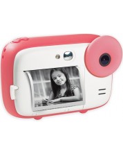 Детски моментен фотоапарат AgfaPhoto - Realikids, розов -1