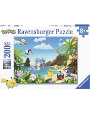 Детски пъзел Ravensburger от 200 XXL части - Покемон