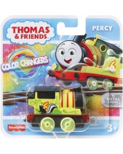 Детска играчка Fisher Price Thomas & Friends - Влакче с променящ се цвят, жълто -1
