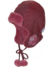 Детска зимна шапка Sterntaler - ушанка, 47 cm, 9-12 месеца -1