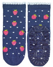 Детски чорапи със силиконова подметка Sterntaler - Ягоди, 21/22, 18-24 месеца -1