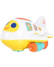 Детска играчка Hola Toys - Музикален самолет -1
