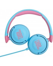 Детски слушалки с микрофон JBL - JR310, сини -1