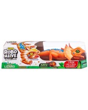 Детска играчка Zuru Robo Alive - Робо гущер, оранжев