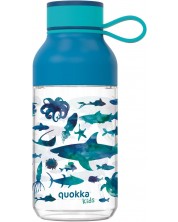 Детска бутилка за вода Quokka Kids - Ice, Sea Animals, 430 ml -1