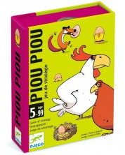 Детска игра с карти Djeco -  Piou Piou -1