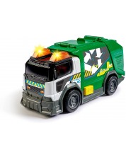 Детска играчка Dickie Toys - Камион за почистване, със звуци и светлини -1