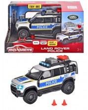 Детска играчка Majorette - Полицейски джип Land Rover