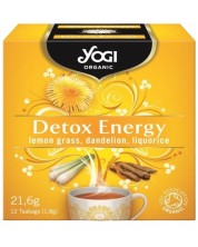 Detox Energy Енергизиращ чай, 12 пакетчета, Yogi Tea
