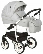 Комбинирана детска количка 2в1 Baby Giggle - Indigo Special, сива