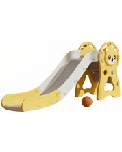 Детска пързалка Sonne - Ozy, жълта, 170 cm -1