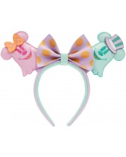 Диадема Loungefly Disney: Mickey Mouse - Ghost Minnie and Mickey (Glows in the Dark)