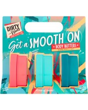 Dirty Works Подаръчен комплект Get a smooth on, 3 части -1