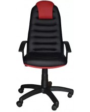 Директорски стол Tunis - черен/червен -1