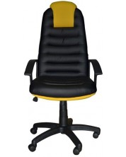 Директорски стол Tunis - черен/жълт