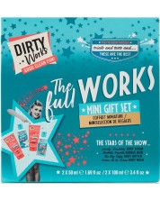 Dirty Works Подаръчен комплект за баня The Full Works, 4 части -1