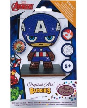 Диамантена фигурка Craft Buddy - Капитан Америка