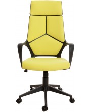 Директорски стол - Force Black, жълт