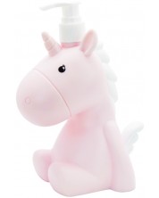Диспенсър за сапун Dhink - Unicorn, розов -1