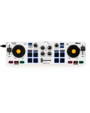 DJ контролер Hercules - DJControl Mix, бял -1