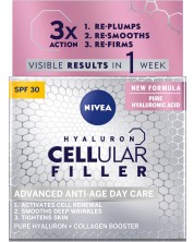 Nivea Cellular Дневен крем Hyaluron Filler, SPF 30, 50 ml