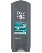 Dove Men+Care Душ гел Eucalyptus+Mint, 400 ml -1