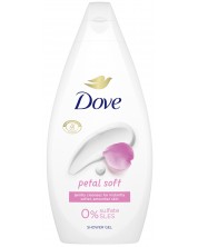 Dove Essential Care Душ гел Petal Soft, 450 ml -1