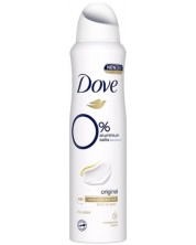 Dove Advanced Care Спрей дезодорант Original 0%, 150 ml