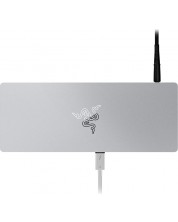 Докинг станция Razer - Thunderbolt 4 Dock Mercury, 10 порта, бяла -1